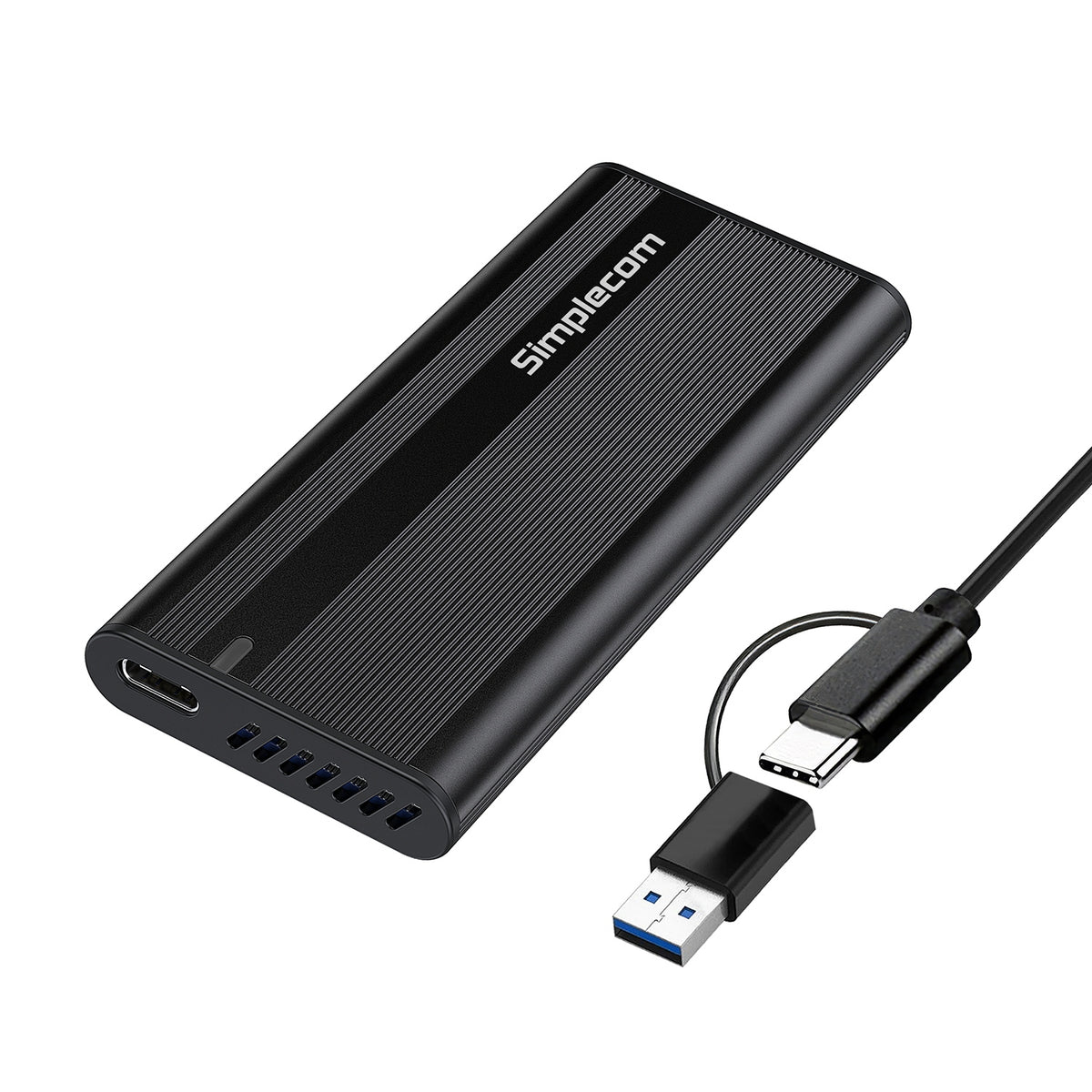 Simplecom SE505 NVMe M.2 SSD to USB-C Enclosure | USB 3.2 Gen 2 | 10Gbps