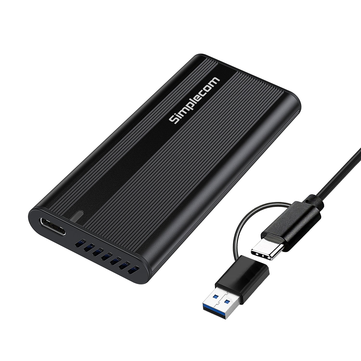 Simplecom SE505 NVMe M.2 SSD to USB-C Enclosure | USB 3.2 Gen 2 | 10Gbps