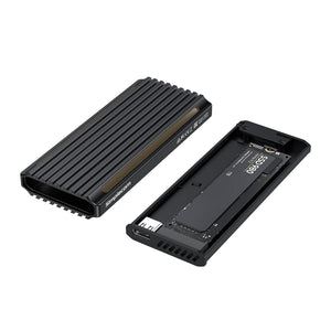 Simplecom SE525 NVMe / SATA M.2 SSD USB-C Enclosure | RGB Light | USB 3.2 Gen 2 | 10Gbps