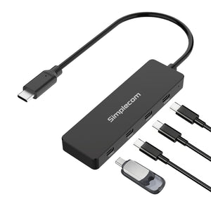 CH384 USB-C to 4-Port USB-C Data Hub | USB 3.2 Gen 2 | 10Gbps