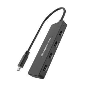 CH384 USB-C to 4-Port USB-C Data Hub | USB 3.2 Gen 2 | 10Gbps
