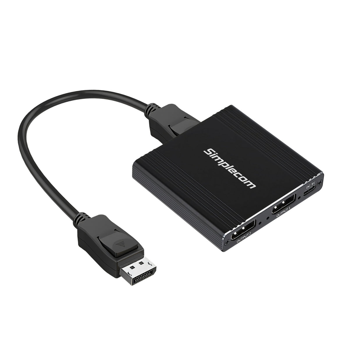 CM214 DisplayPort Splitter | 1 IN 2 OUT MST Hub | Dual Extended Screens | 4K DP 1.4