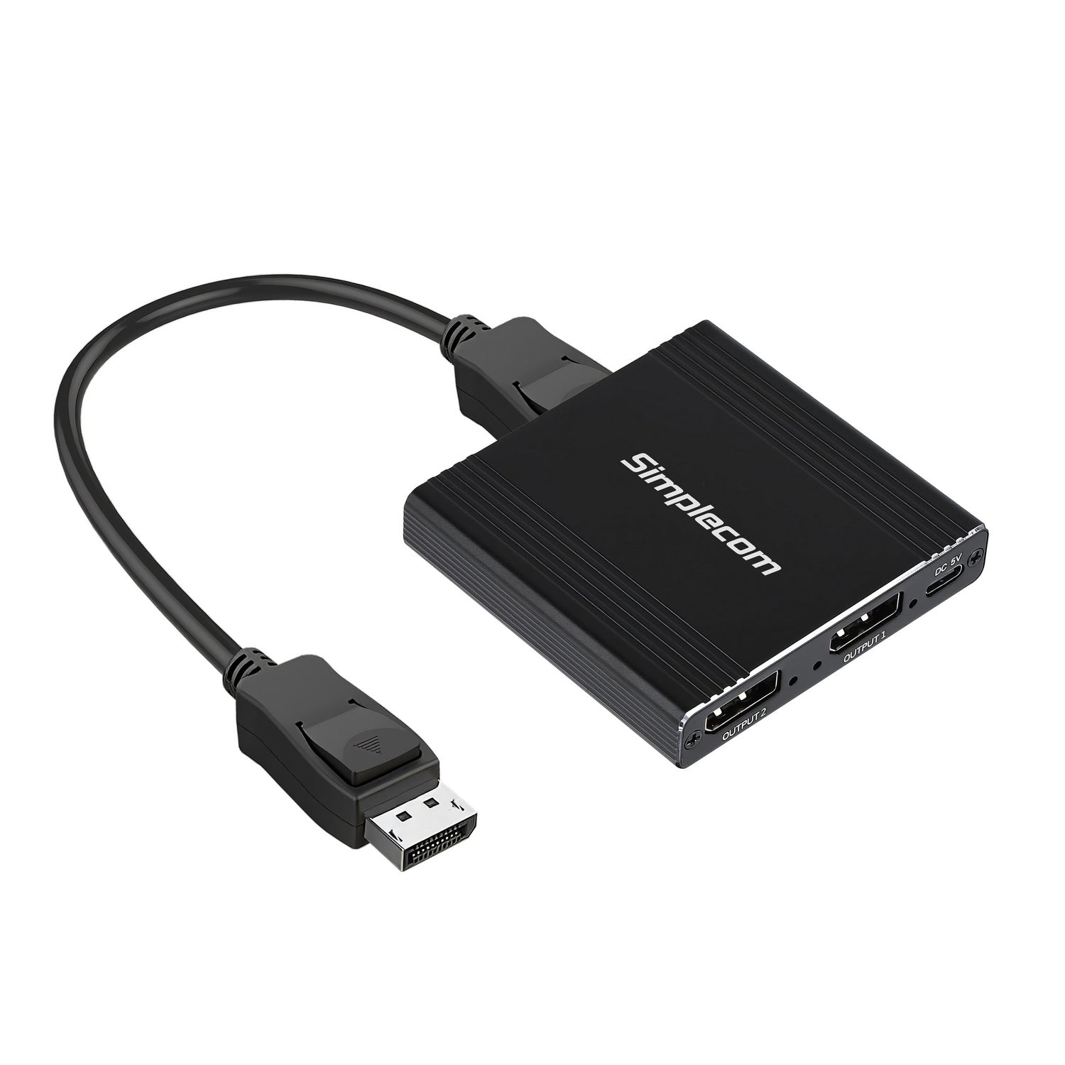 CM214 DisplayPort Splitter | 1 IN 2 OUT MST Hub | Dual Extended Screens | 4K DP 1.4