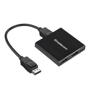 CM214 DisplayPort Splitter | 1 IN 2 OUT MST Hub | Dual Extended Screens | 4K DP 1.4