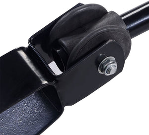 Garden Dump Cart | Rolling Mesh | Steel Frame | 10" Pneumatic Tyres | 300kg Capacity | Black