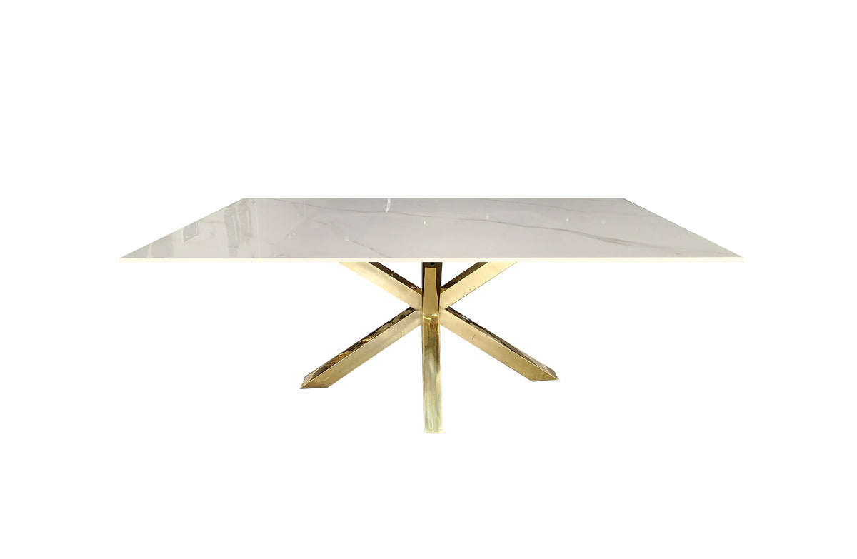 Miles Dining Table | 90cm x 180cm | Elegant Modern Dining Room Table