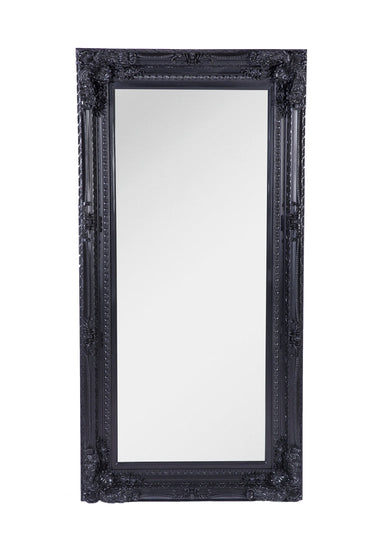 LUX French Provincial Ornate Mirror | Black