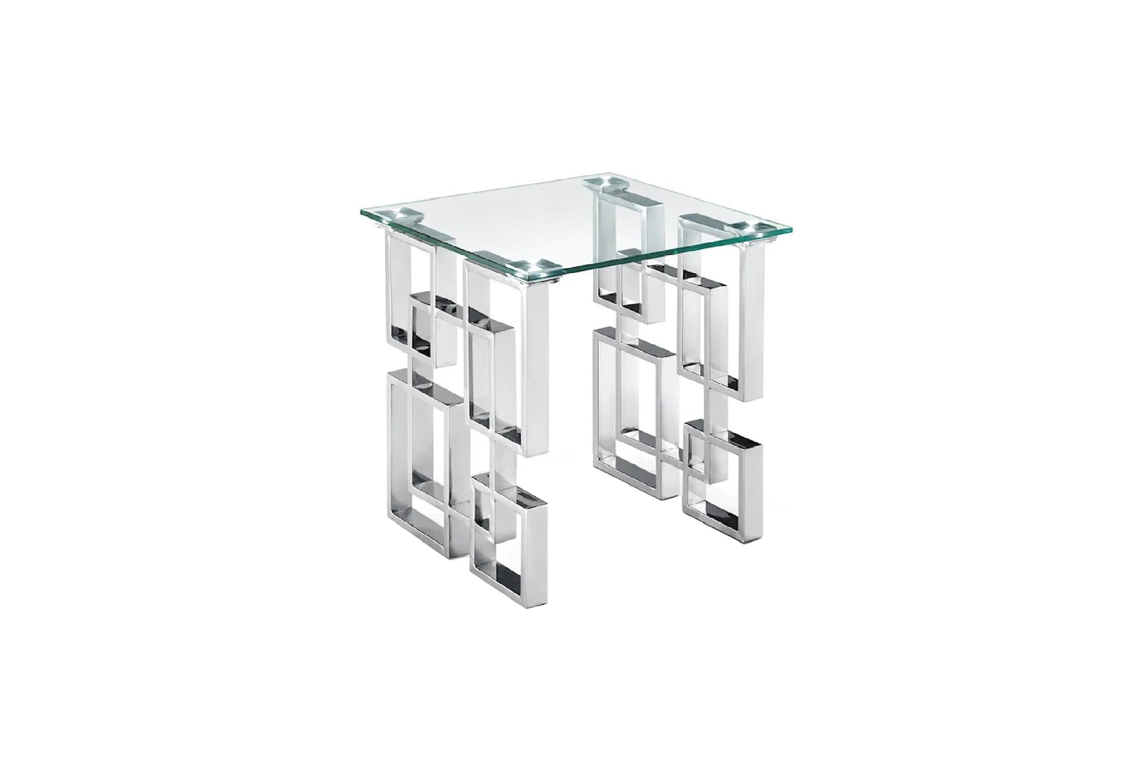 Royale Silver Side Table | Elegant and Functional Living Room Furniture