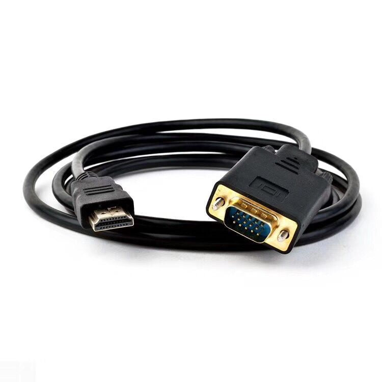 1.8M HDMI Male to VGA Male Cable | For Computer, Laptop, PC & Monitor