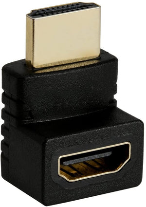Right Angle 270-Degree HDMI Adapter | Male to Female | Plug & Play Connector Joiner
