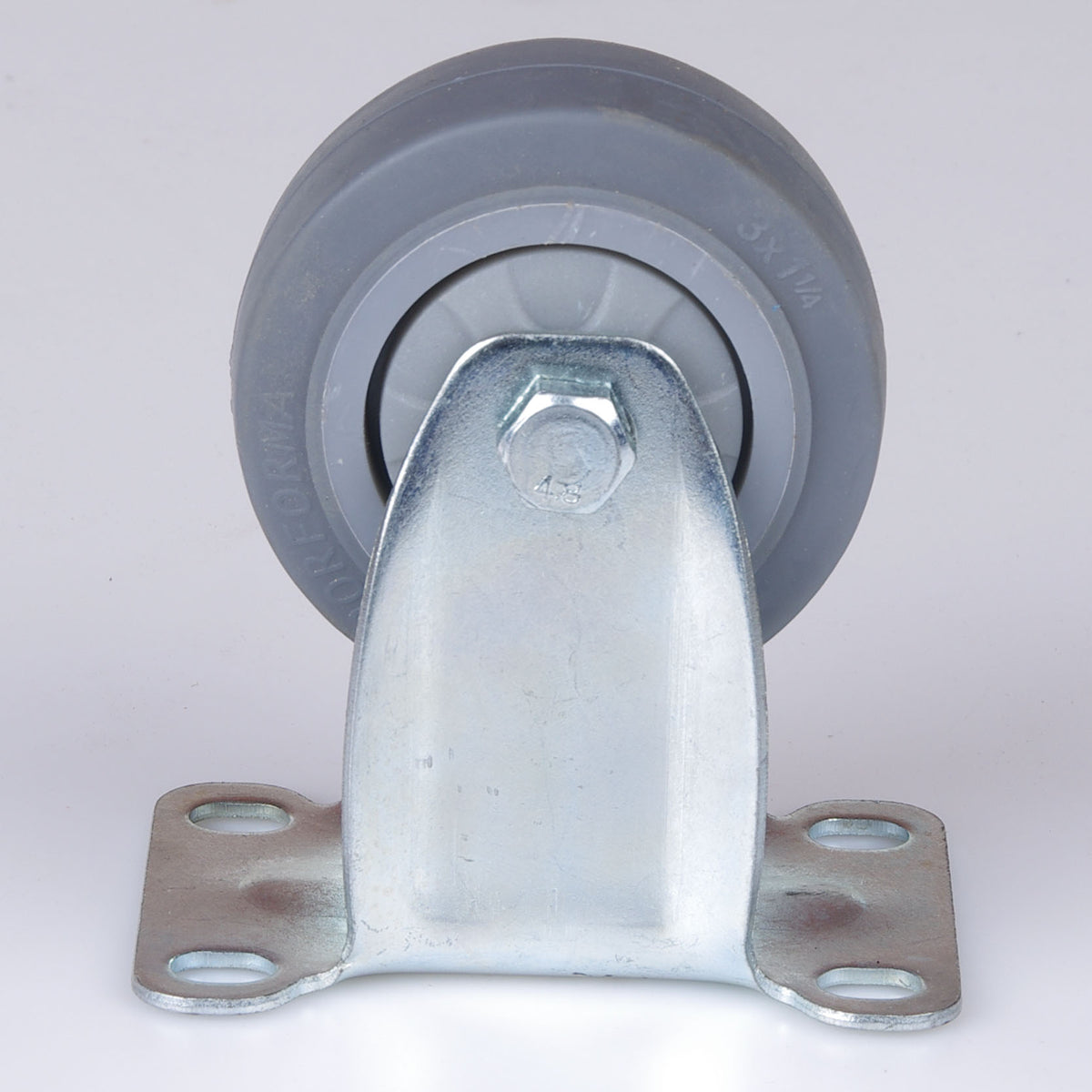 Heavy Duty Caster Wheels | 4" Fixed | Cart & Furniture Workbench Castors