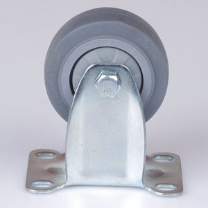 Heavy Duty Caster Wheels | 4" Fixed | Cart & Furniture Workbench Castors