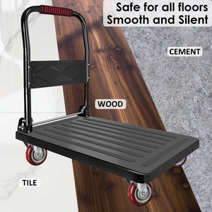 Heavy Duty Lockable Caster Wheels | 4" Swivel | Brake Castor for Furniture & Workbench Cart