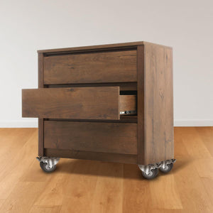 Heavy Duty Lockable Caster Wheels | 4-Pack | 4" Swivel & Fixed | Furniture & Workbench Cart Castors