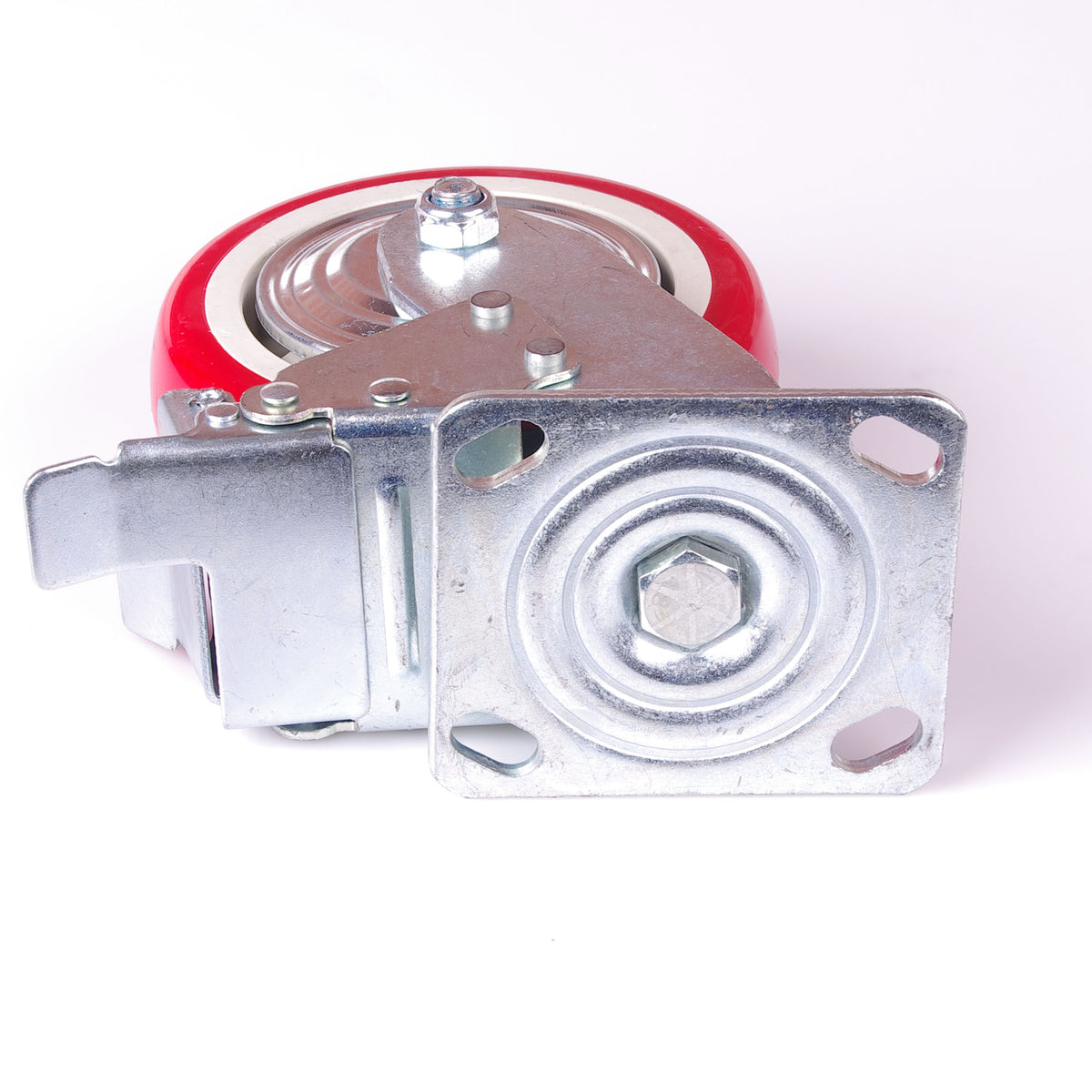 Heavy Duty Lockable Caster Wheels | 4-Pack | 6" Industrial Swivel & Fixed | Furniture & Workbench Castors