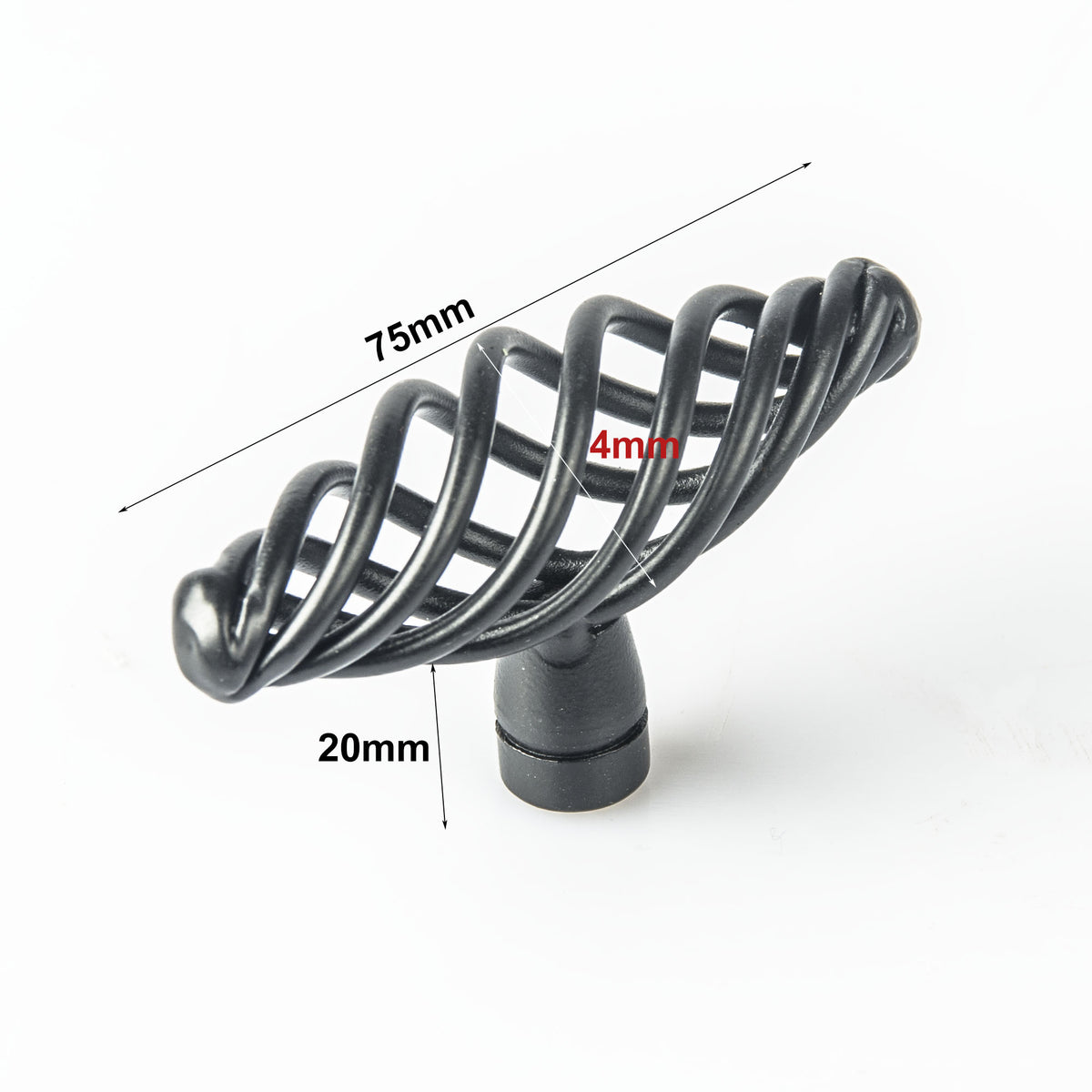 Iron-Nickel Alloy Kitchen Door Cabinet Drawer Handle Pulls | T Bar