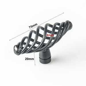Iron-Nickel Alloy Kitchen Door Cabinet Drawer Handle Pulls | T Bar