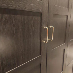 128mm Polished Gold Furniture | Kitchen Bathroom Cabinet Handles | Drawer Bar Handle Pull Knob