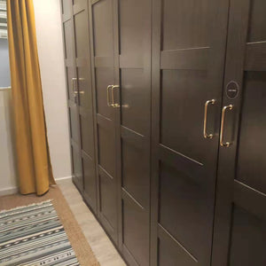 128mm Polished Gold Furniture | Kitchen Bathroom Cabinet Handles | Drawer Bar Handle Pull Knob