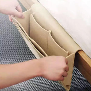 Bed Organiser | Bed Caddy | Sofa Organiser | Bedside Organiser | Book & Magazines Organiser | Black