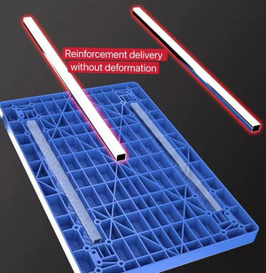 300kg Foldable Warehouse Platform Trolley | Truck Dolly | Swivel Wheels | Moving Cart | Flatbed