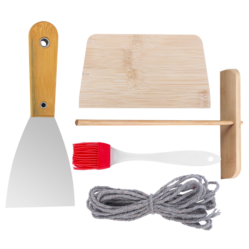 28cm | Seasoned Cast Iron Induction Crepes Pan | Baking Pancake Tool | Pizza Bakeware