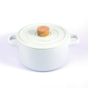 3.5L Ceramic Cooking Pot | Japanese Donabe | Chinese Claypot Cookware with Lid