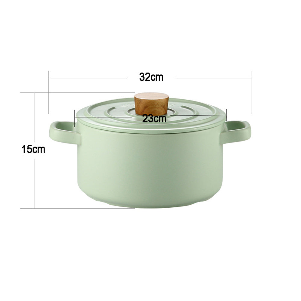 3.5L Ceramic Cooking Pot | Japanese Donabe | Chinese Claypot Cookware with Lid