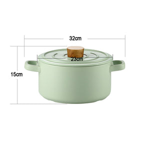 3.5L Ceramic Cooking Pot | Japanese Donabe | Chinese Claypot Cookware with Lid