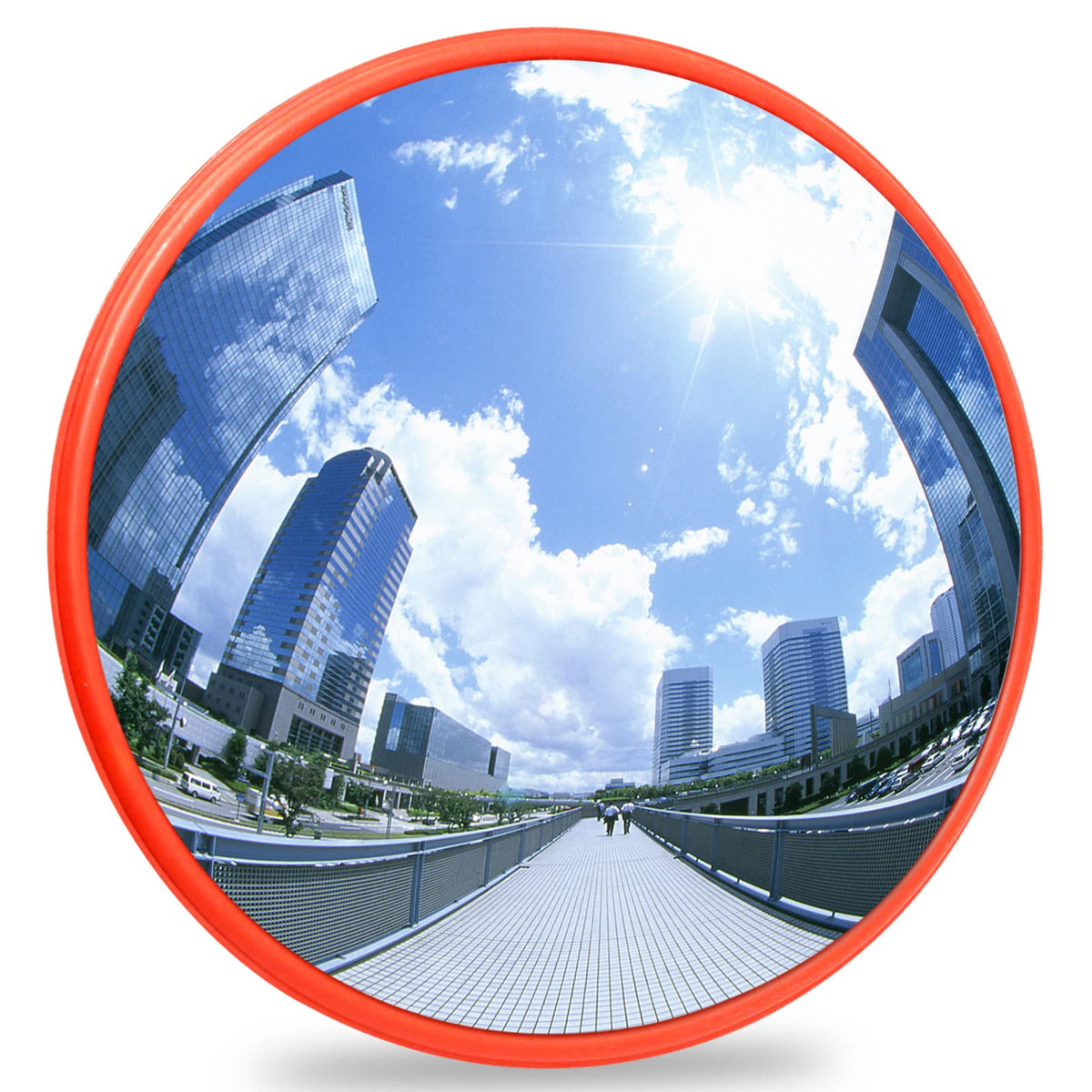 Curved Convex Mirror | 30cm | Traffic Blind Spot | Wide Angle for Driveway Garage Security