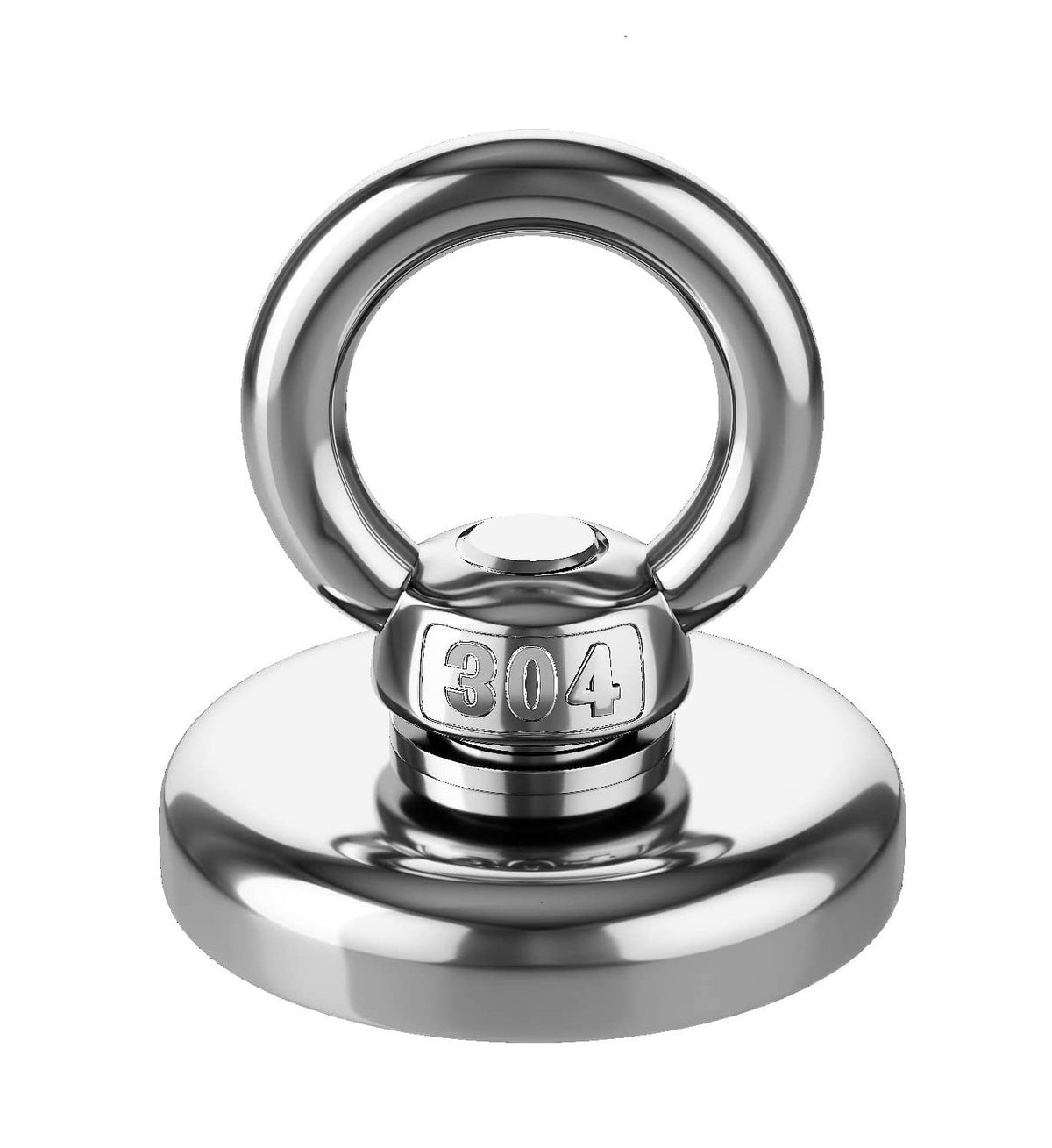 Heavy Duty Magnetic Hooks | 30KG Load | Countersunk Hole Eyebolt for Kitchen, Office, Garage