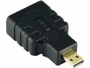 Micro HDMI Male to HDMI Female Adapter Converter | Compact & Versatile