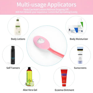 Back & Body Self Bath Brush Lotion Applicator | Blue