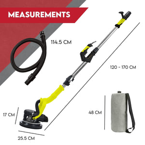 Drywall Sander | Hand-Held Electric Machine | Vacuum Plasterboard Power Tool