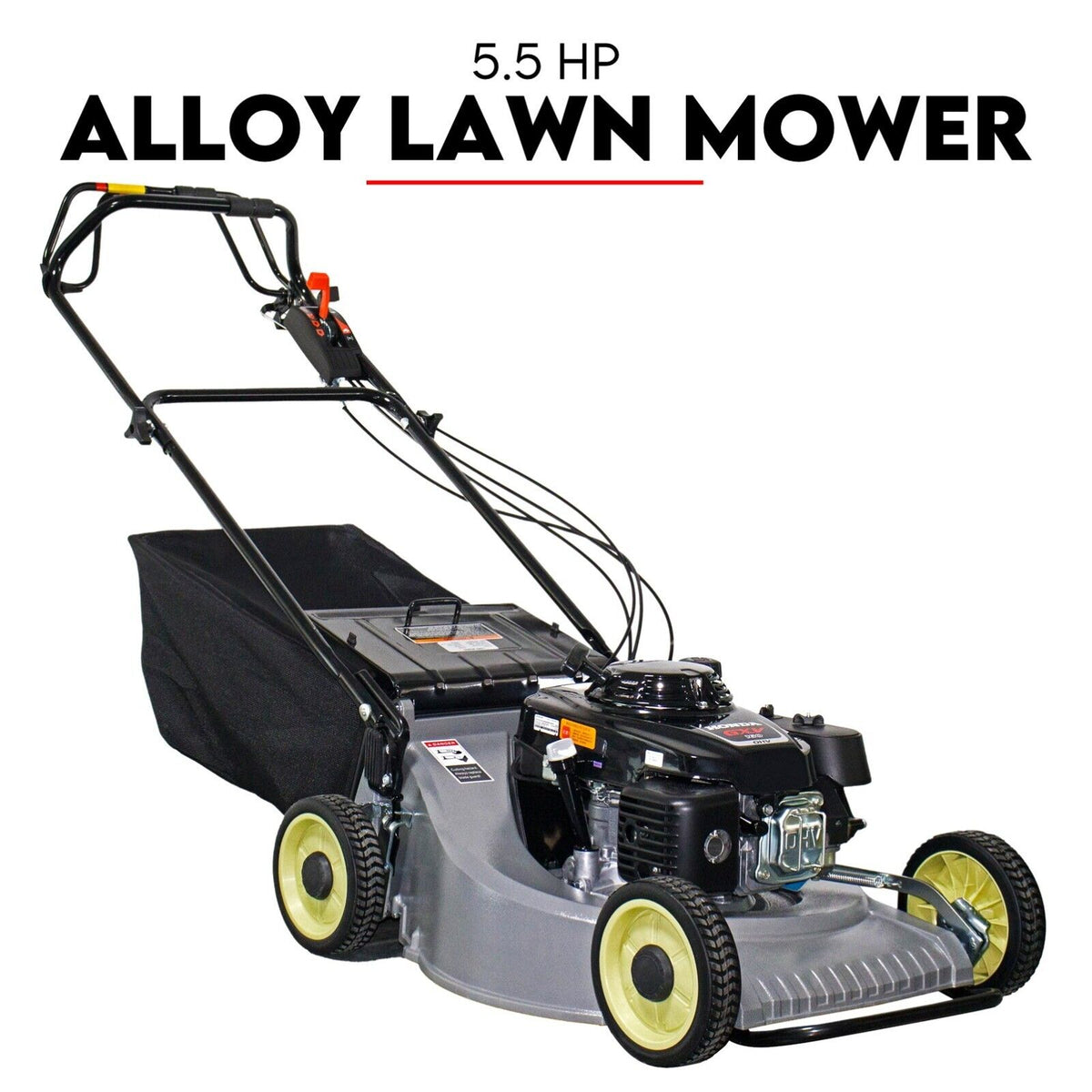Self-Propelled Lawn Mower | 21" Alloy Body | 5.5HP Honda Engine | Mulching Function