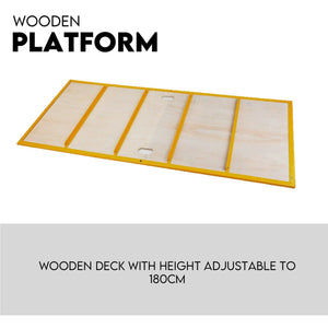 450kg Mobile Scaffold Ladder Scaffolding Platform | Portable Ladder | Work Safety