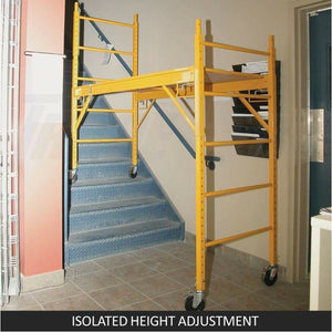 450kg Mobile Scaffold Ladder Scaffolding Platform | Portable Ladder | Work Safety