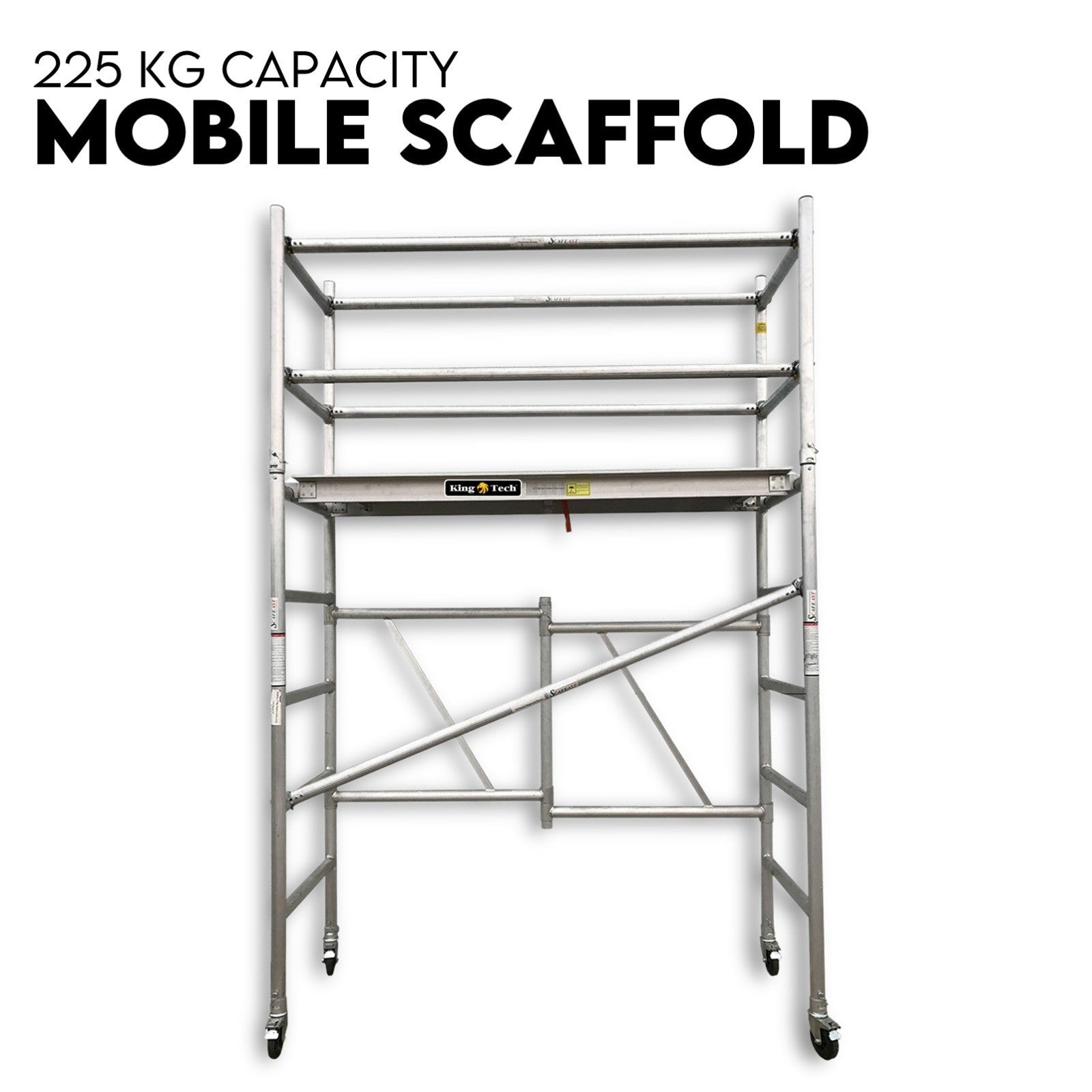 3.0M Aluminium Scaffold Mobile Tower Single Width Platform