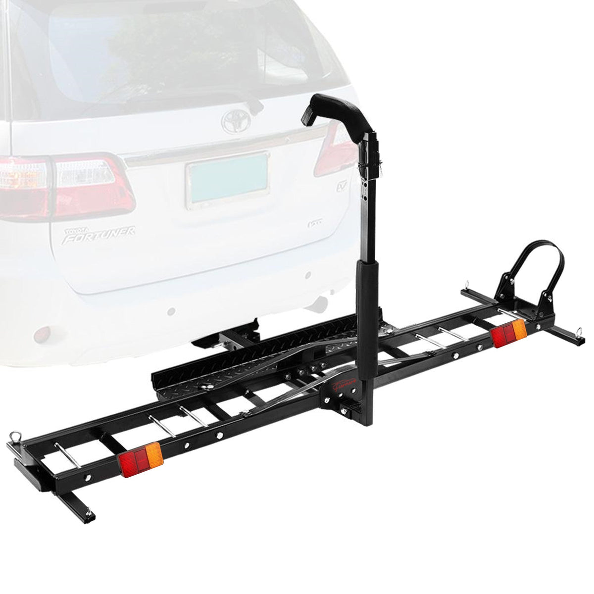 Motorcycle Motorbike Carrier Rack Towbar Arm Rack | Dirt Bike Ramp | Brake Lights