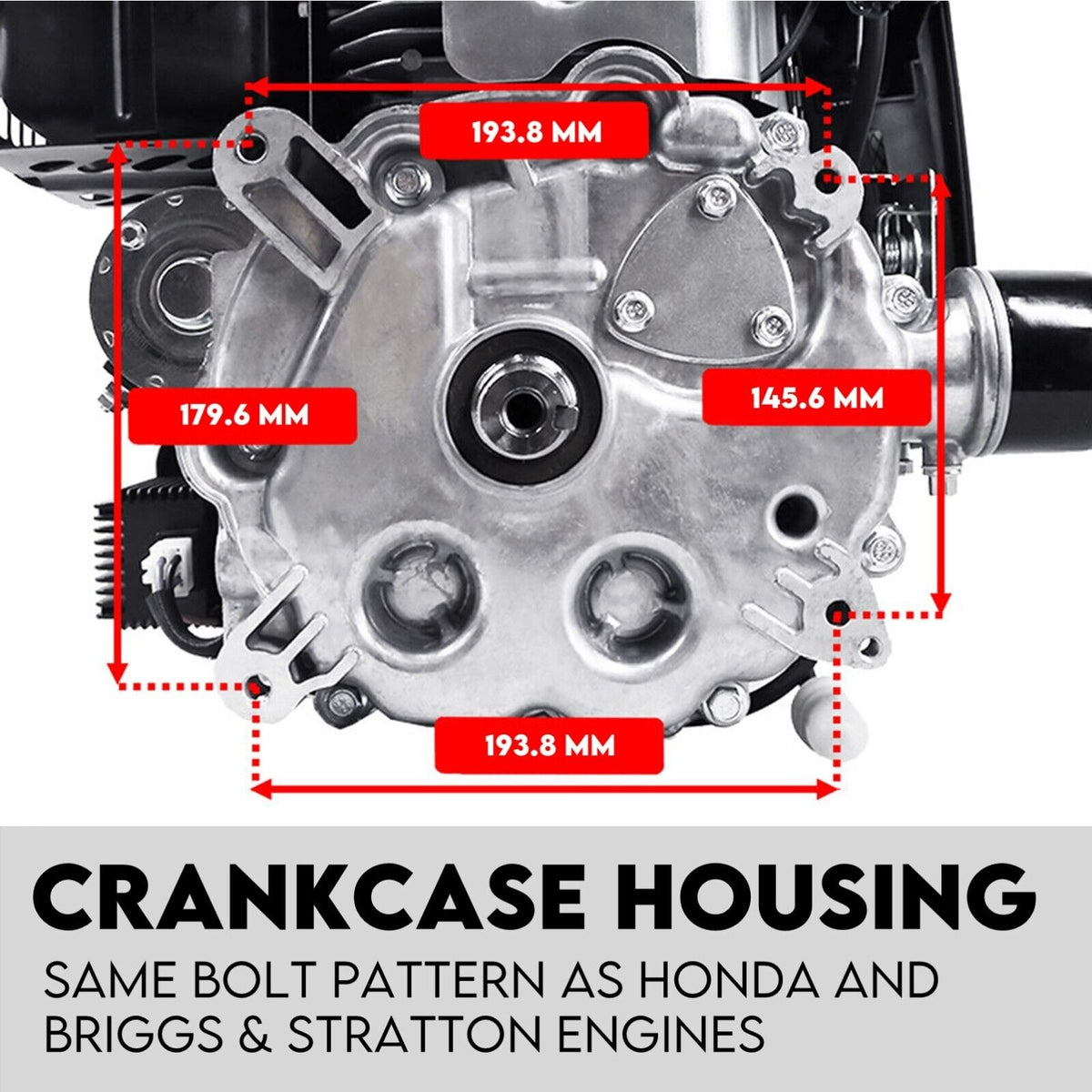 Lawn Mower Engine | 16HP Vertical Shaft | Petrol Motor | 4-Stroke Ride-On Mower