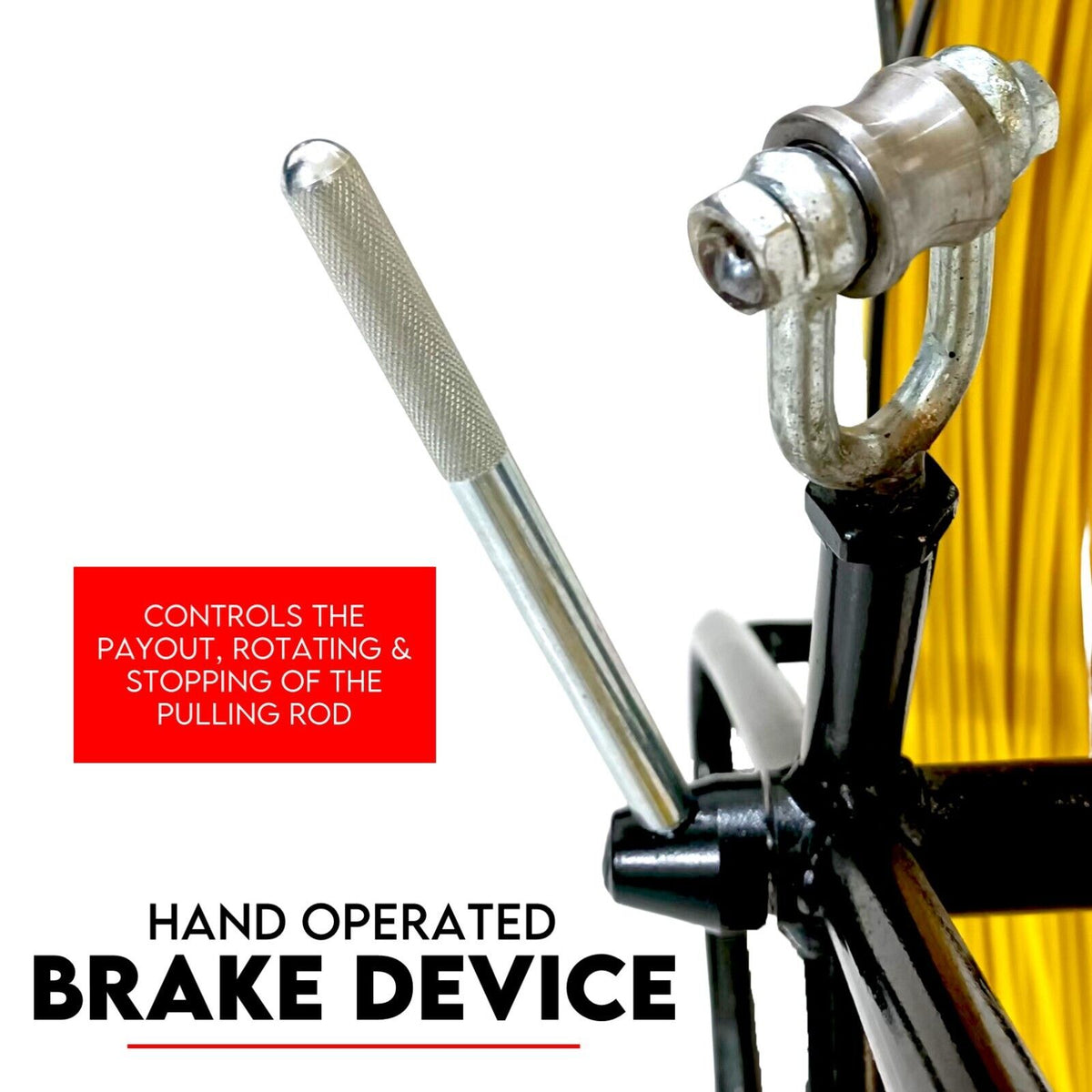 4.5mm x 85M Fiberglass Cable Snake Rodder | Fish Tape Puller | NBN Solid Steel Rod