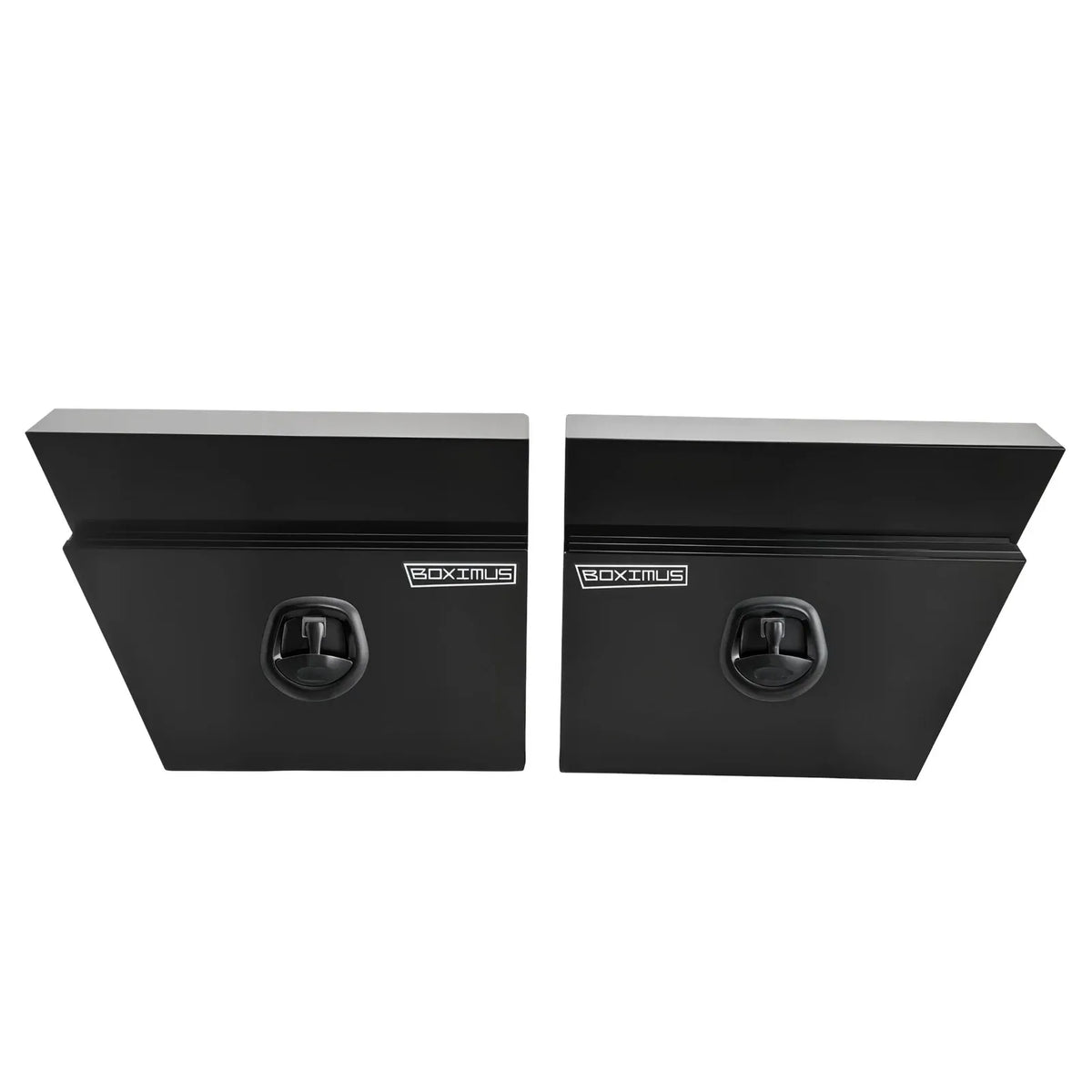 Under Tray Tool Box | Black Aluminium | 600mm | Pair Set