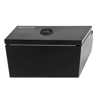 Under Tray Tool Box | Black Aluminium | 600mm | Pair Set