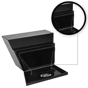 Under Tray Tool Box | Black Aluminium | 600mm | Pair Set