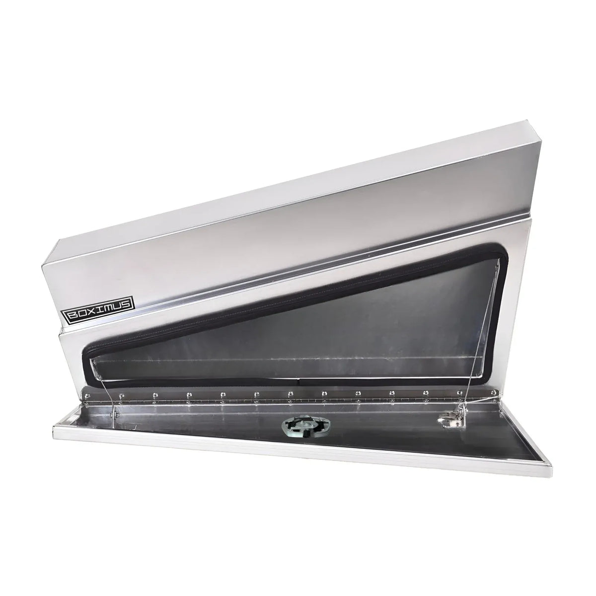 Black Steel 900mm Under Tray Tool Box Underbody Pair Set