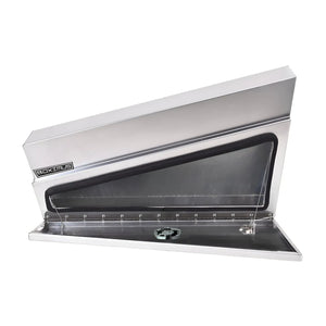Black Steel 900mm Under Tray Tool Box Underbody Pair Set