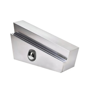 Black Steel 900mm Under Tray Tool Box Underbody Pair Set