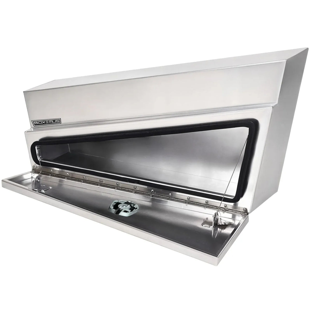 Black Steel 900mm Under Tray Tool Box Underbody Pair Set