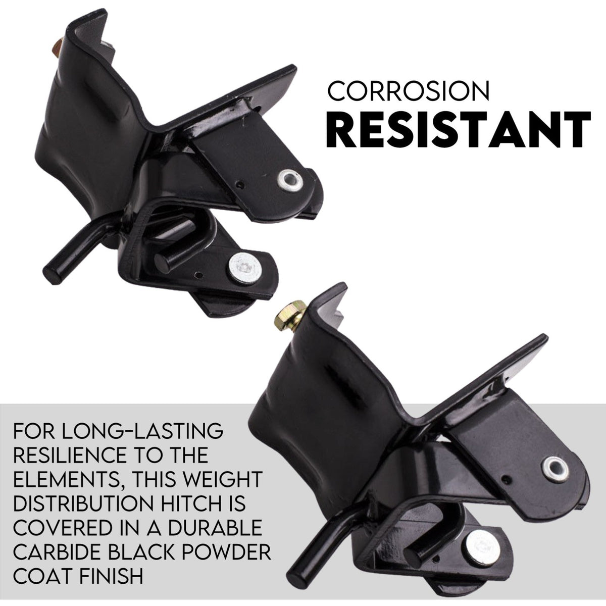 Weight Distribution Hitch System Load Leveller Caravan | Anti Sway Bars | 800Lb