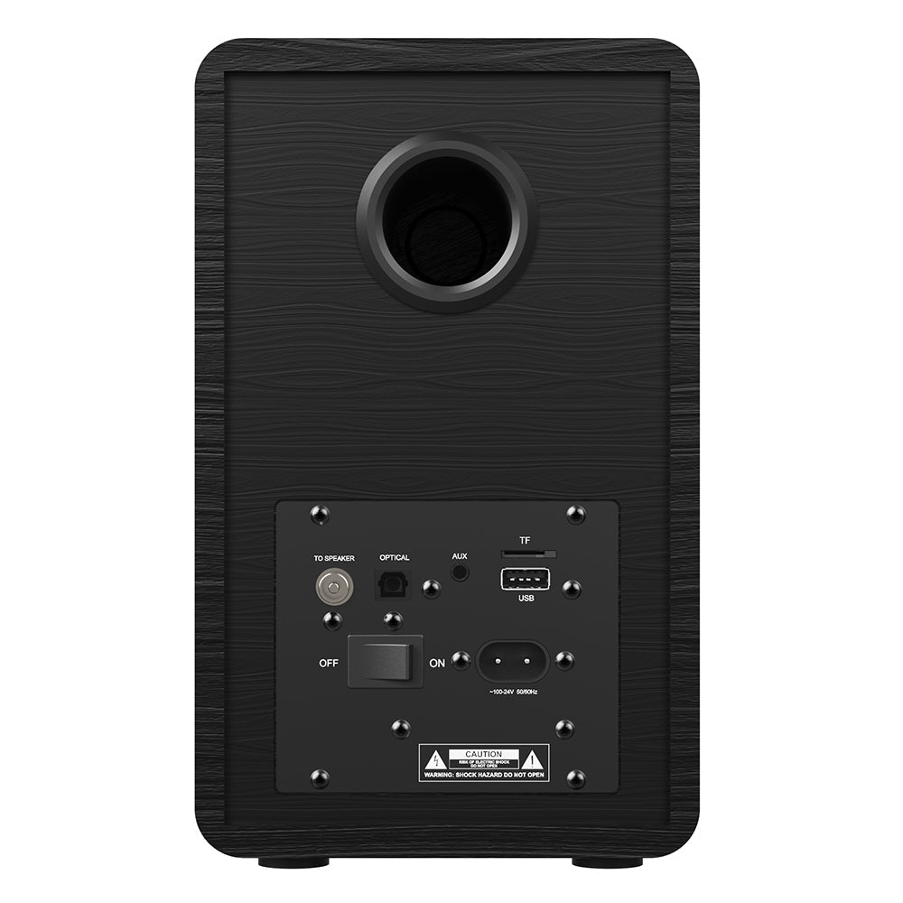 Crosley Voyager Bluetooth Portable Turntable | Black + Majority D40 Bluetooth Speakers | Black | Bundle